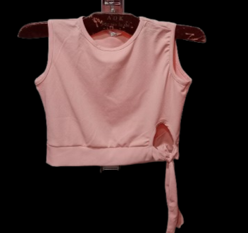 Half sleeves crop top